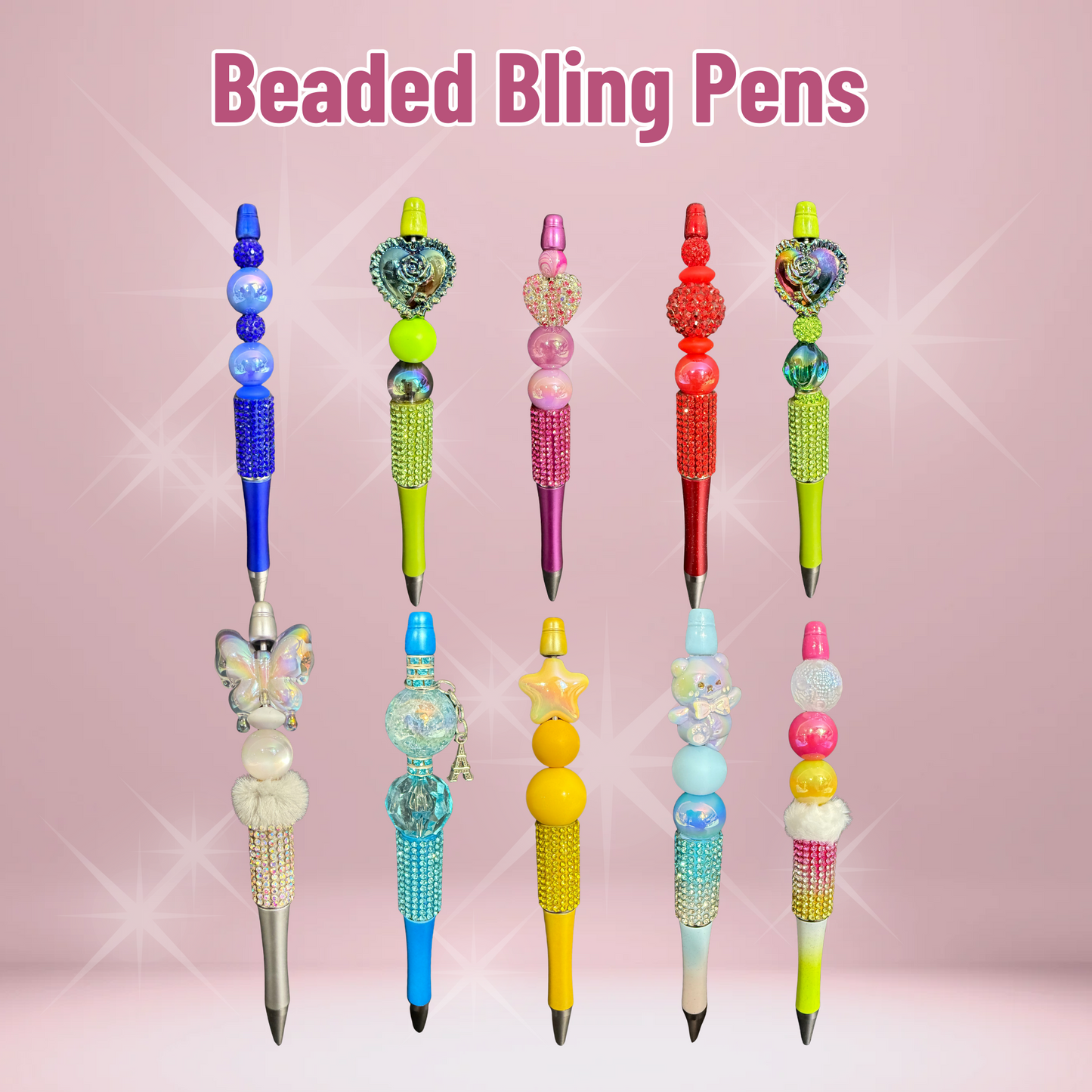 Beaded Bling Pens
