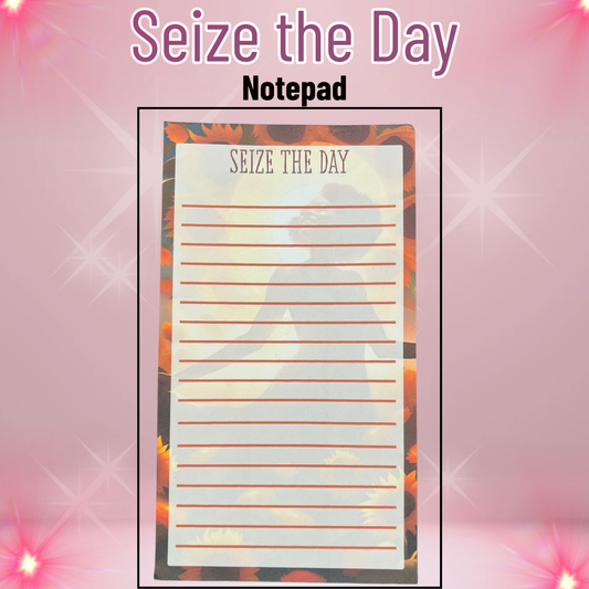 Seize the Day Notepads