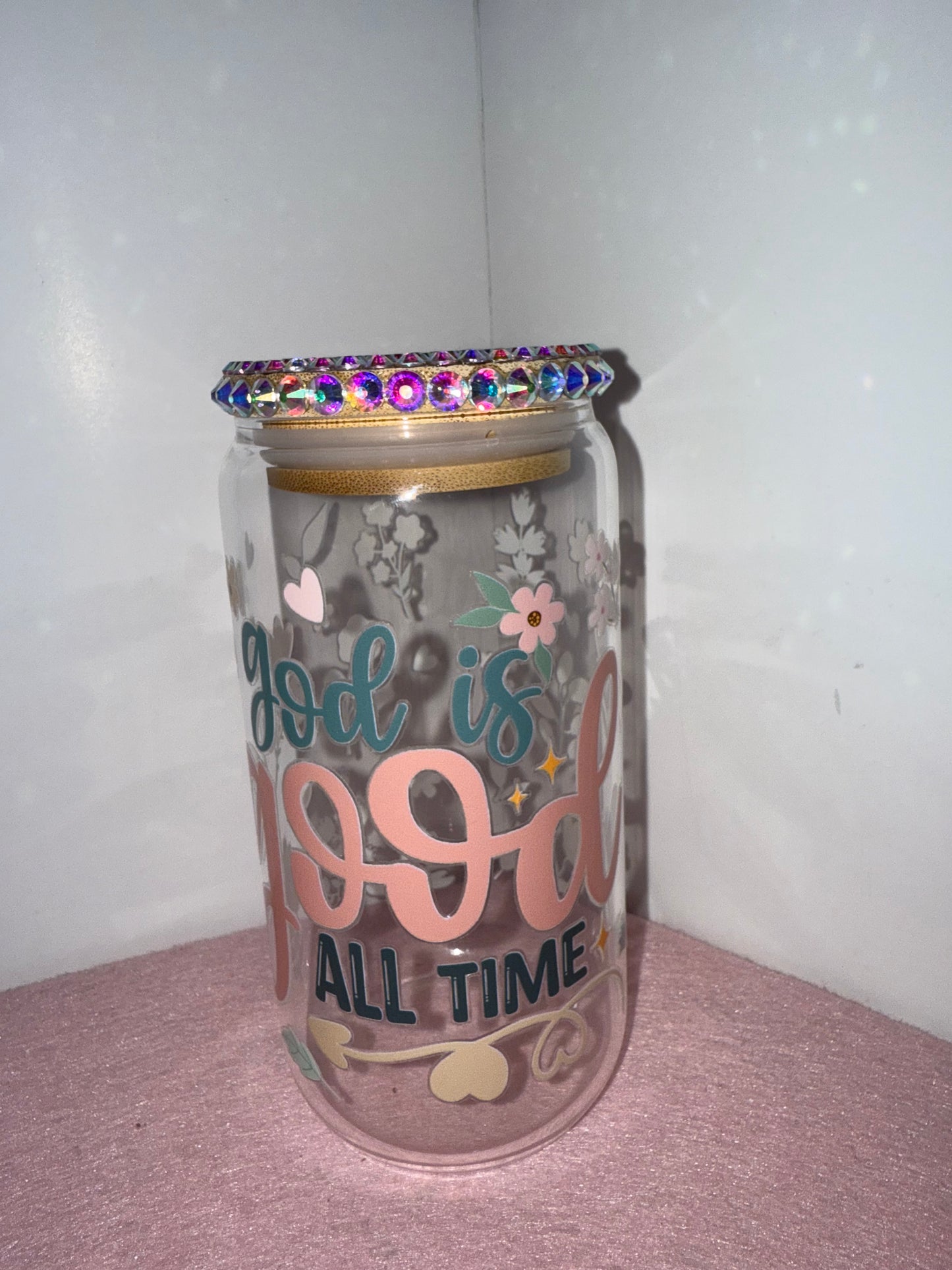 Full of Faith - Custom Glass Cups 16oz