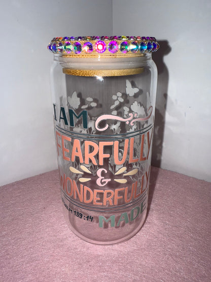 Full of Faith - Custom Glass Cups 16oz