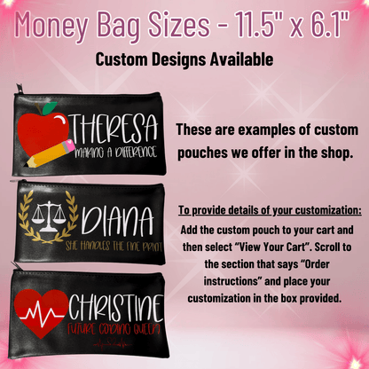Custom Money Bag Pouches