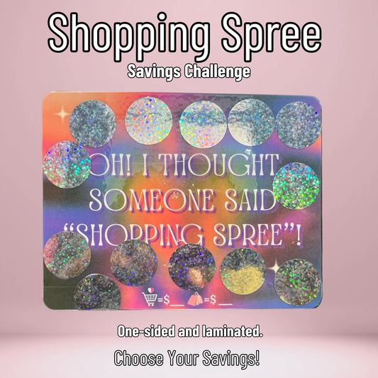 Shopping Spree Savings Challenge